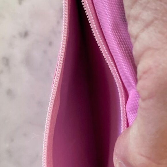 SPARTINA 449 Large Pink Floral Linen Leather Bi Fold Wallet Wristlet - Picture 14 of 16